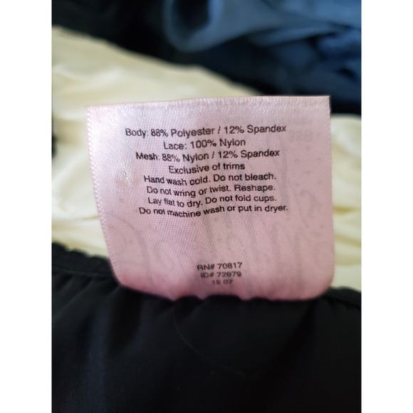 Victoria's Secret 36B Sexy Little Things Top Maid Babydoll Lingerie Frilly Pink - Picture 10 of 11